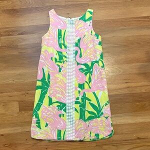 🌴 Lilly Pulitzer tropical shift dress for girls